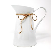 Farmhouse Pitcher BIA with Cord 1.2 L. White