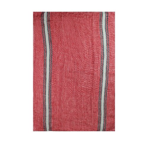 Garnier Thiebaut Garnier Thiebaut Tea Towel Costa Terracotta 100% Linen Garnier Thiebaut Garnier Thiebaut Tea Towel Costa Terracotta 100% Linen