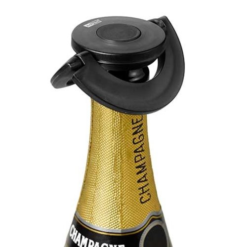 Adhoc ADHOC Gusto Champagne Stopper Black