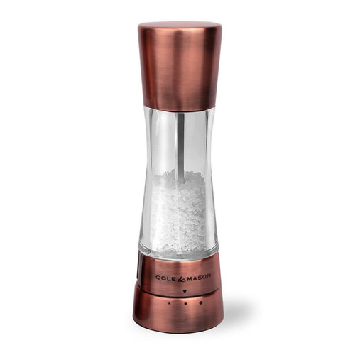 Cole & Mason Cole & Mason Derwent Copper Salt Mill 7.5 ins. Cole & Mason Cole & Mason Derwent Copper Salt Mill 7.5 ins.