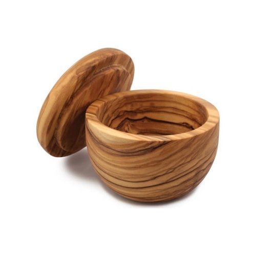 Swissmar SWISSMAR Napoli Salt cellar with Lid/ Olive Wood Swissmar SWISSMAR Napoli Salt cellar with Lid/ Olive Wood