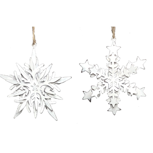 V & L Associates Inc. Metal Snowflake Ornament 5 x 5 ins. V & L Associates Inc. Metal Snowflake Ornament 5 x 5 ins.