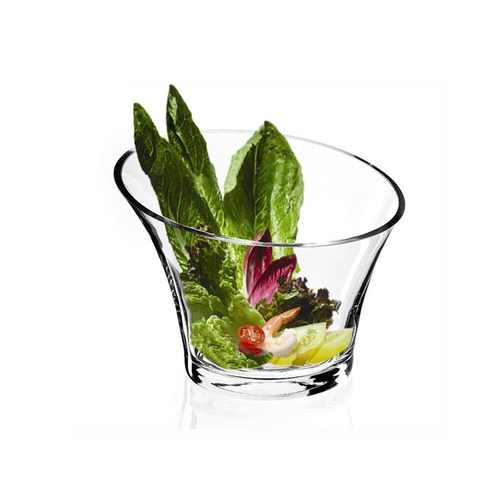 Natural Living SLANT Glass Salad Bowl