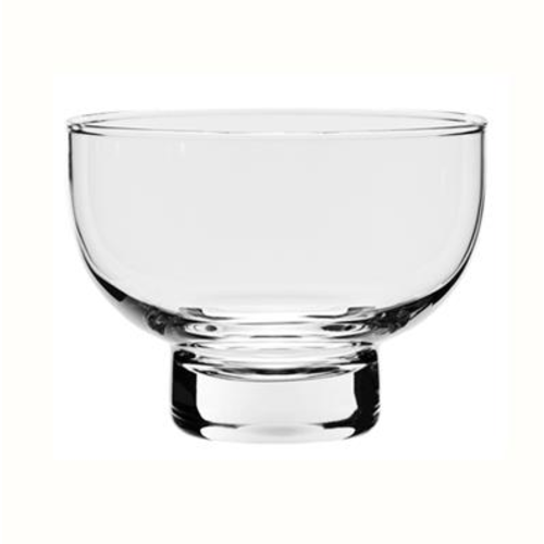 Natural Living Glass Footed Bowl 14.5cm