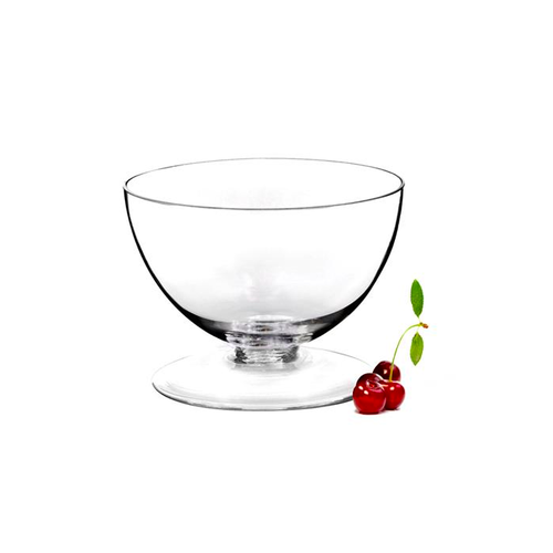 Natural Living Glass Pedestal Bowl 17.5cm