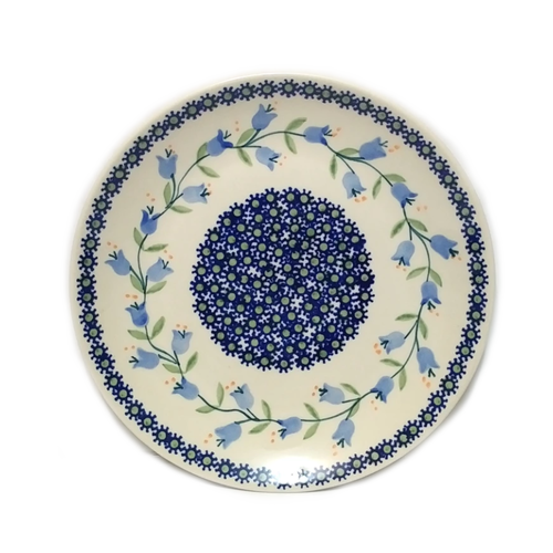 Polish Pottery Luncheon Plate 22 cm Trailing Lily