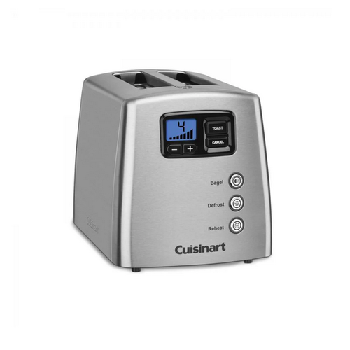 Cuisinart 2-Slice Touch to Toast Leverless Toaster CUISINART Cuisinart 2-Slice Touch to Toast Leverless Toaster CUISINART