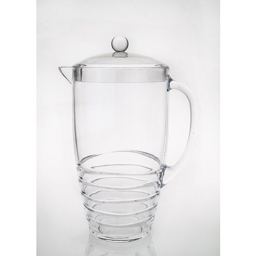 Port-Style Clear Acrylic Jug 2.4 L. Port-Style Clear Acrylic Jug 2.4 L.