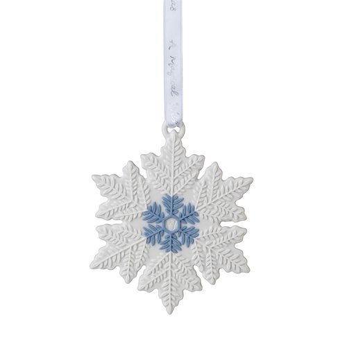 Wedgewood Christmas Snowflake Ornament White WEDGEWOOD Wedgewood Christmas Snowflake Ornament White WEDGEWOOD