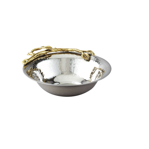 Premier Gift GILT LEAF NUT BOWL Premier Gift GILT LEAF NUT BOWL