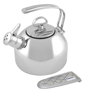 Chantal Classic Teakettle 1.8 Qt. Stainless Steel