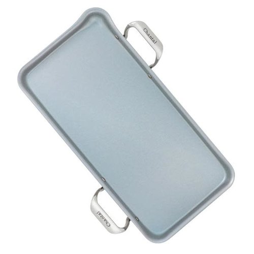 Chantal Induction 21 Steel Heavy-Gauge Tri-ply Griddle with Nonstick Coating 19 x 9.5 inches Chantal Induction 21 Steel Heavy-Gauge Tri-ply Griddle with Nonstick Coating 19 x 9.5 inches