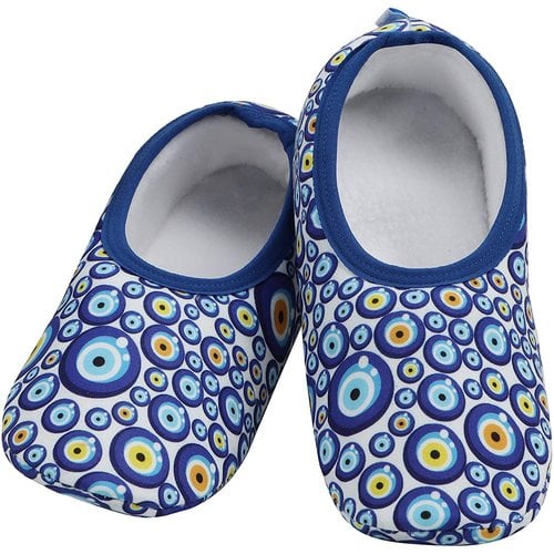 Snoozies Snoozie Slippers Dots Large