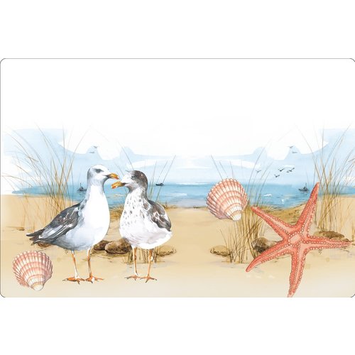 Diana Placemat SEAGULLS AT THE BEACH