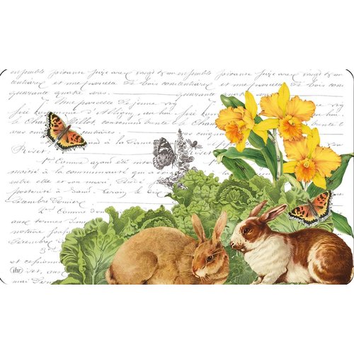 IHR Melamine Breakfast Board HARE CABBAGE IHR Melamine Breakfast Board HARE CABBAGE