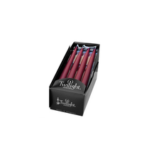 Danish Taper Short 10 inch Light Burgundy