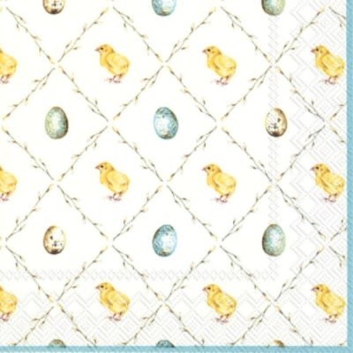 IHR Napkin Lunch Paper EASTER SQUARE IHR Napkin Lunch Paper EASTER SQUARE