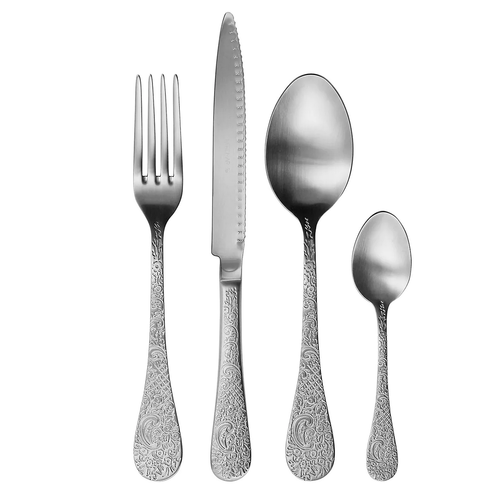 United Giftware 16 pc set of BETTY SHINY CUTLERY-Made in Portugal - HERDMAR