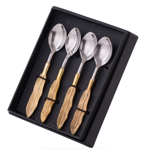 V & L Associates Inc. Spoon Brass Feather V & L Associates Inc. Spoon Brass Feather