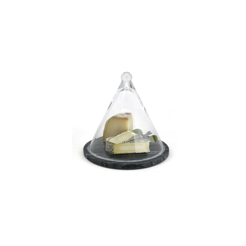 Natural Living Marble Cheese Board and Dome Natural Living Marble Cheese Board and Dome