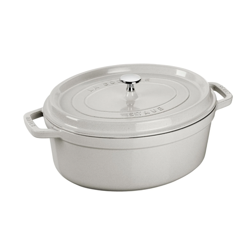 Staub Dutch Oven Oval 8.5 Qt STAUB Truffle Staub Dutch Oven Oval 8.5 Qt STAUB Truffle