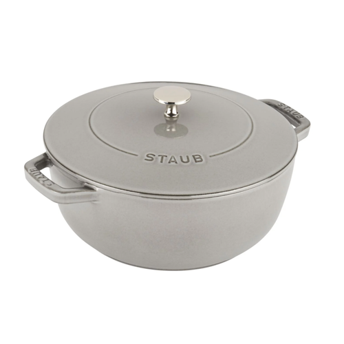 Staub Dutch Oven Round 3.75 QT STAUB Graphite Grey Staub Dutch Oven Round 3.75 QT STAUB Graphite Grey