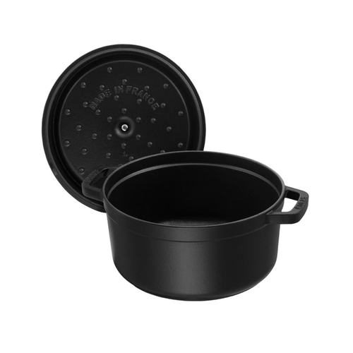 Staub Dutch Oven Round 4 QT STAUB Black Staub Dutch Oven Round 4 QT STAUB Black