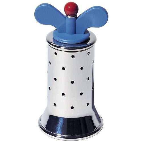 Alessi ALESSI Pepper Mill Stainless Steel Light Blue