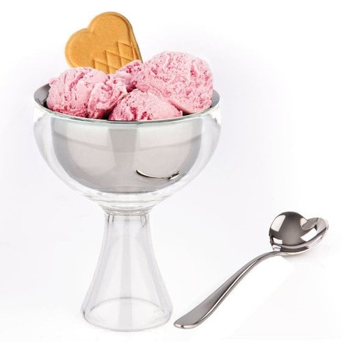 Alessi ALESSI ICE CREAM BOWL with Spoon BIG LOVE