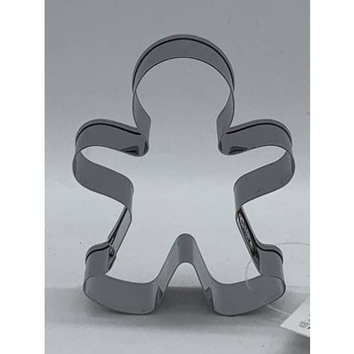 Carol's Nicetys Gingerbread Man Cookie Cutter Stainless Steel Carol's Nicetys Gingerbread Man Cookie Cutter Stainless Steel