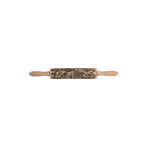 MRS. ANDERSON'S BAKING Mrs. Andersons Baking Paisley Design Rolling Pin 8in MRS. ANDERSON'S BAKING Mrs. Andersons Baking Paisley Design Rolling Pin 8in