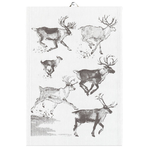Ekelund Tea Towel Ekelund REINDEERS 35x50cm Ekelund Tea Towel Ekelund REINDEERS 35x50cm