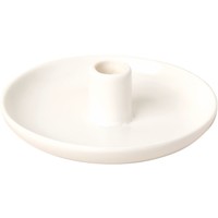 Candle Holder Ceramic White - Small