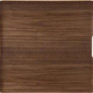 IHR WOODEN TRAY BROWN