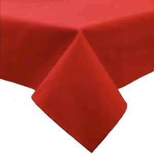 Epicure Linen Tablecloth Red Epicure 60 x 84