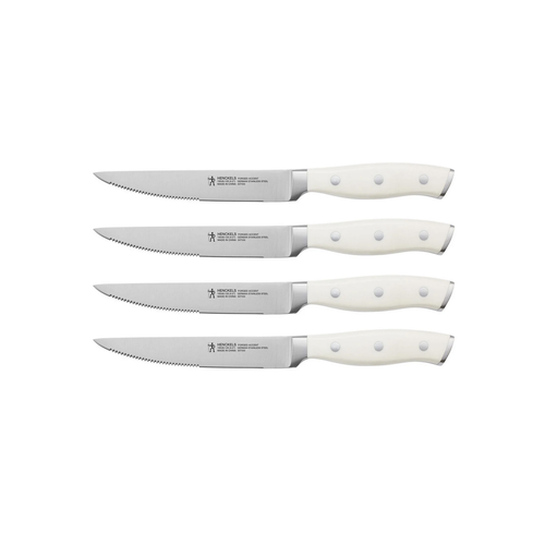 Henckel HENCKELS Forged Accent Steak Set - 4 pcs -WHITE Henckel HENCKELS Forged Accent Steak Set - 4 pcs -WHITE