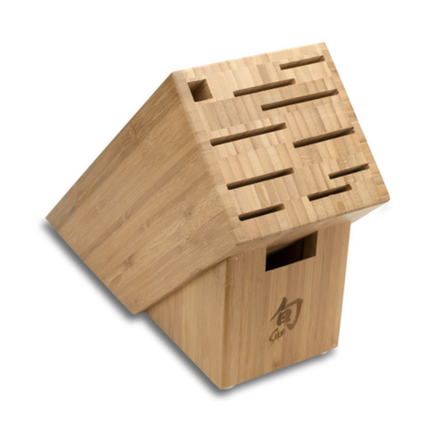 Shun Shun Knife Block Bamboo 11 Slots Shun Shun Knife Block Bamboo 11 Slots