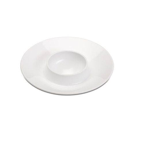 MEPAL Mepal Egg Cup Plate White MEPAL Mepal Egg Cup Plate White