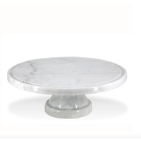 Marble Pedestal Cake Stand