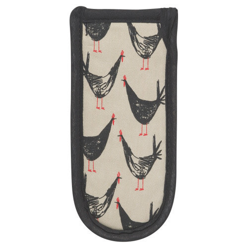 Now Designs Pan Handle Holder CHICKEN SCRATCH /Set of 2 Now Designs Pan Handle Holder CHICKEN SCRATCH /Set of 2