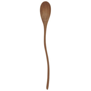 Now Designs Teak Wood Wavy Long Spoon