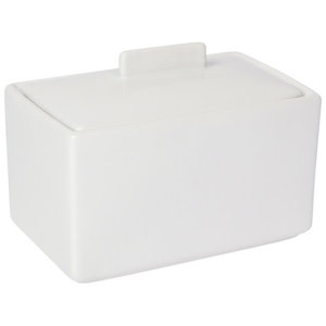 Now Designs Butter Dish 1lb WHITE