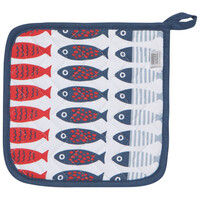 Pot Holder Pair Little Fish