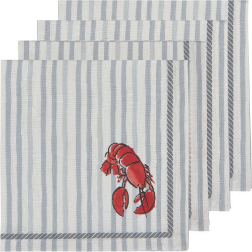 Now Designs NAPKIN Lobster Print