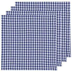 Now Designs NAPKIN Second Spin Blue Gingham