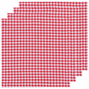 Now Designs NAPKIN Second Spin Red Gingham