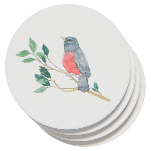 Danica COASTER Birdsong Soak up/ Set of 4 Danica COASTER Birdsong Soak up/ Set of 4