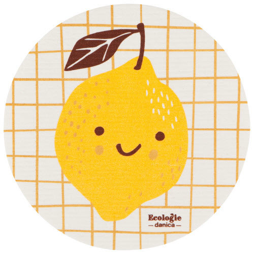 Swedish Cloth Swedish Cloth Fruit Face Lemon Swedish Cloth Swedish Cloth Fruit Face Lemon
