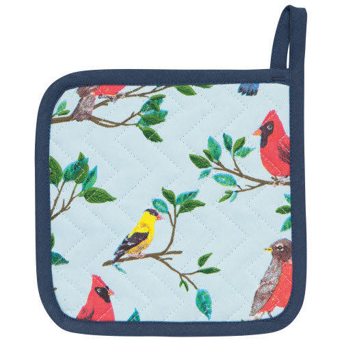 Danica Pot Holder Pair Birdsong Danica Pot Holder Pair Birdsong