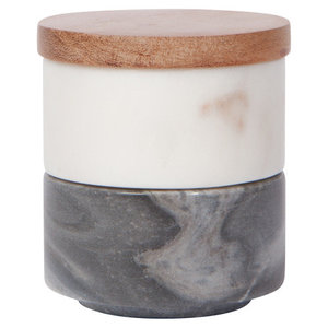Now Designs Salt cellar WHITE MARBLE/SLATE